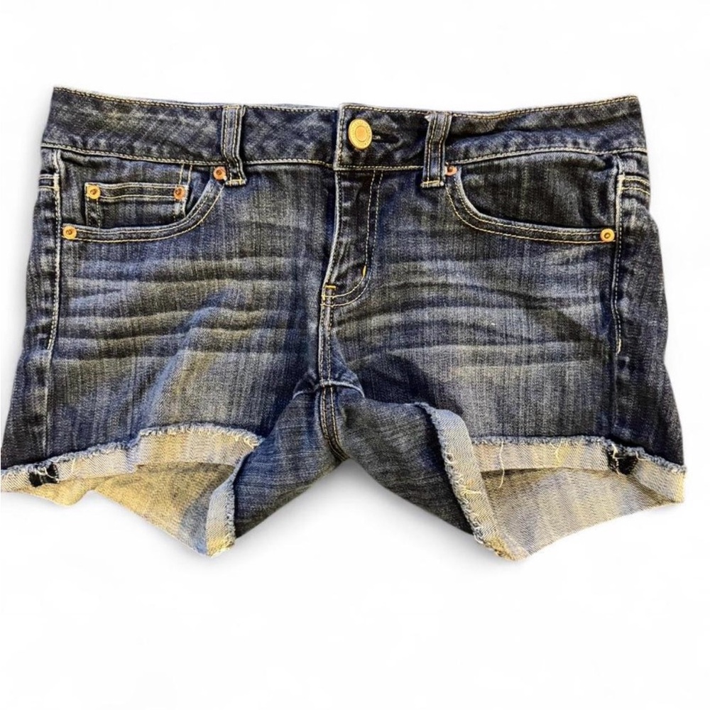 Y2K American Eagle Outfitters Dark Blue Jean Shorts